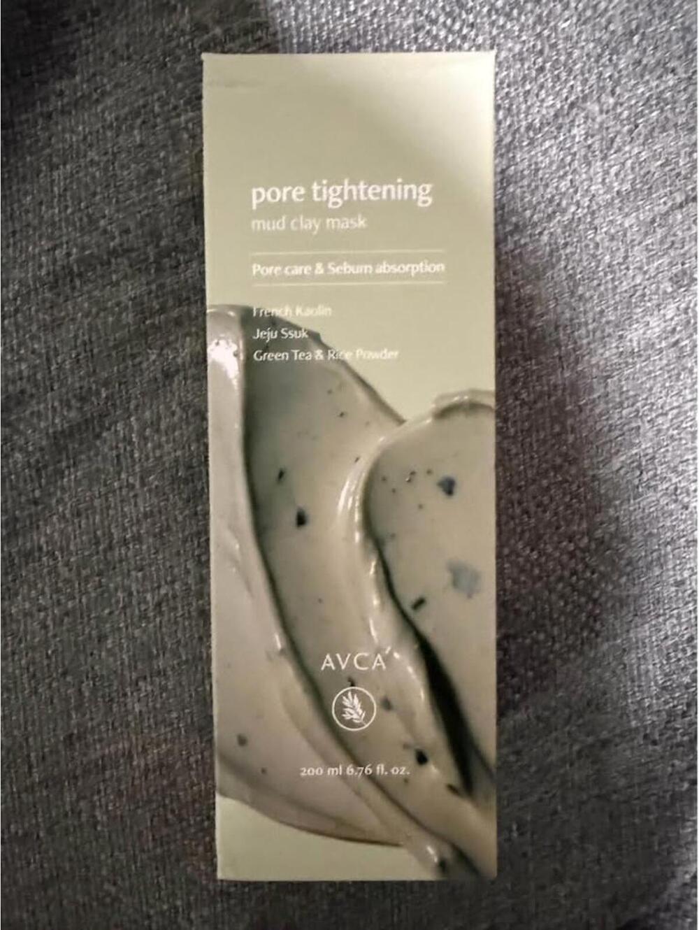 AVCA Pore Tightening Mud Clay Mask 200 ml